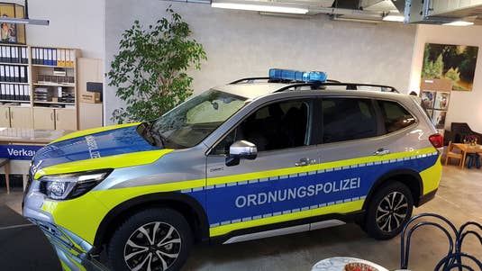 Subaru Forester e-Boxer der Ordnungspolizei Eppstein