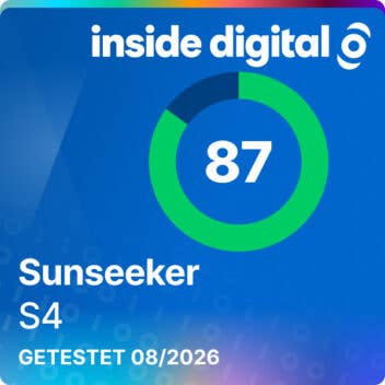 Testsiegel Sunseeker S4