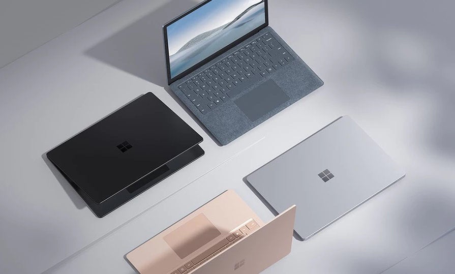 Das Surface Laptop 4 in allen verfügbaren Farben