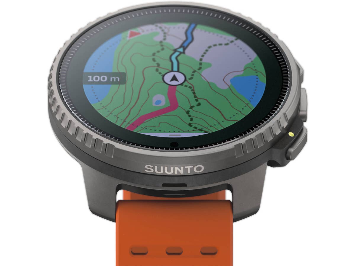 Suunto Vertical mit Offline-Kartenmaterial.