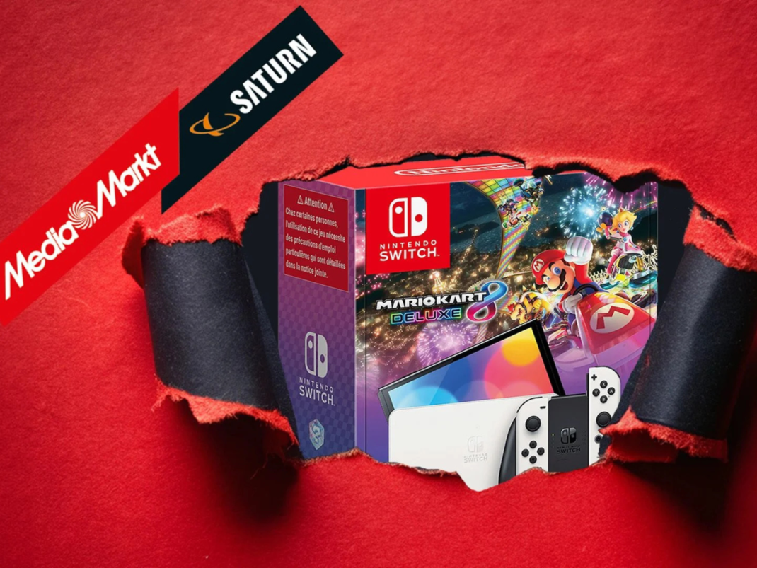 #MediaMarkt wirft Switch OLED zum Traumpreis und mit Extras raus