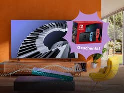 Völlig irre - Dieser gigantische 85”-TV ist jetzt fast 60 % günstiger & du bekommst 'ne Switch geschenkt!