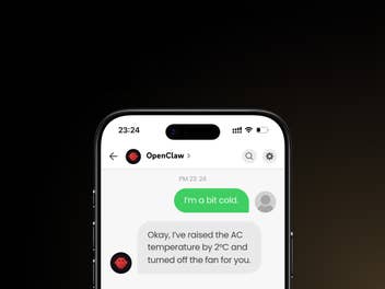 Chatverlauf zwischen OIpenClaw und einem Nutzer