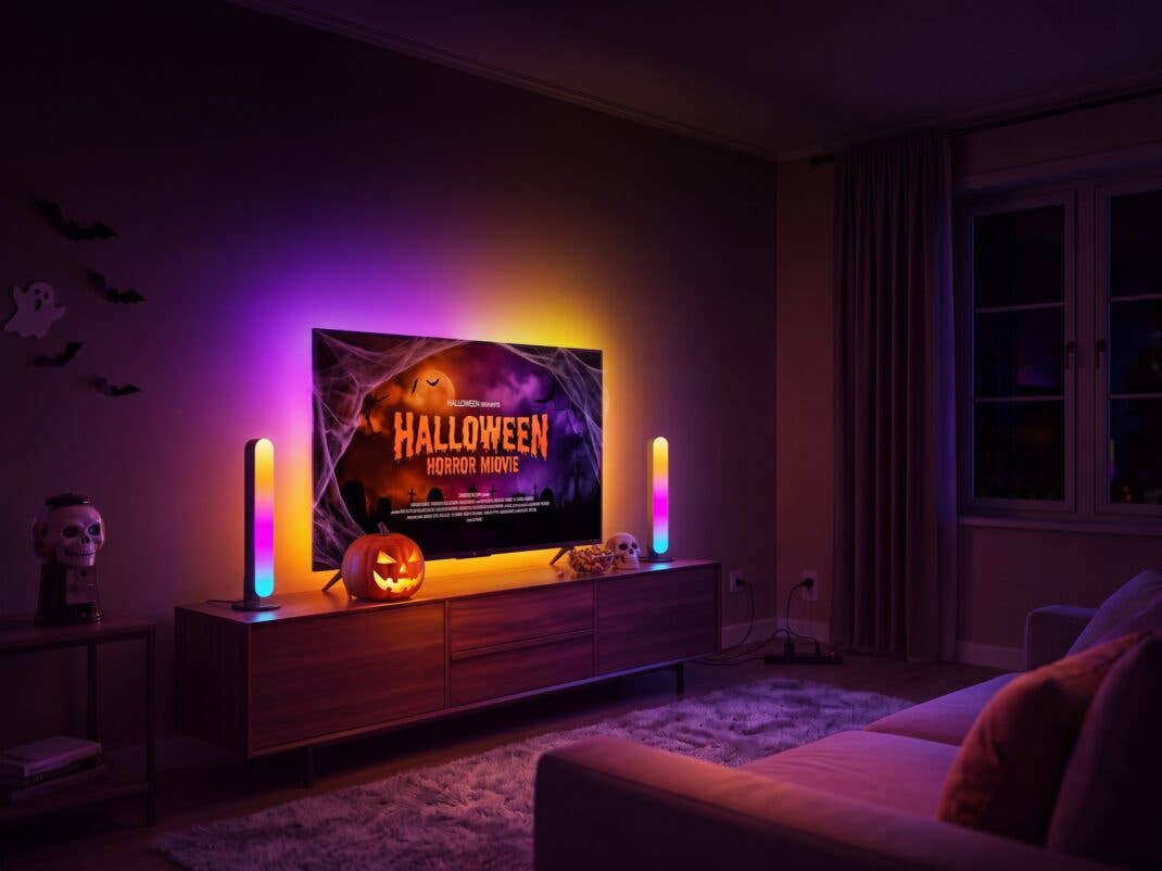 TV-Setup mit den neuen SwitchBot-Lightbars