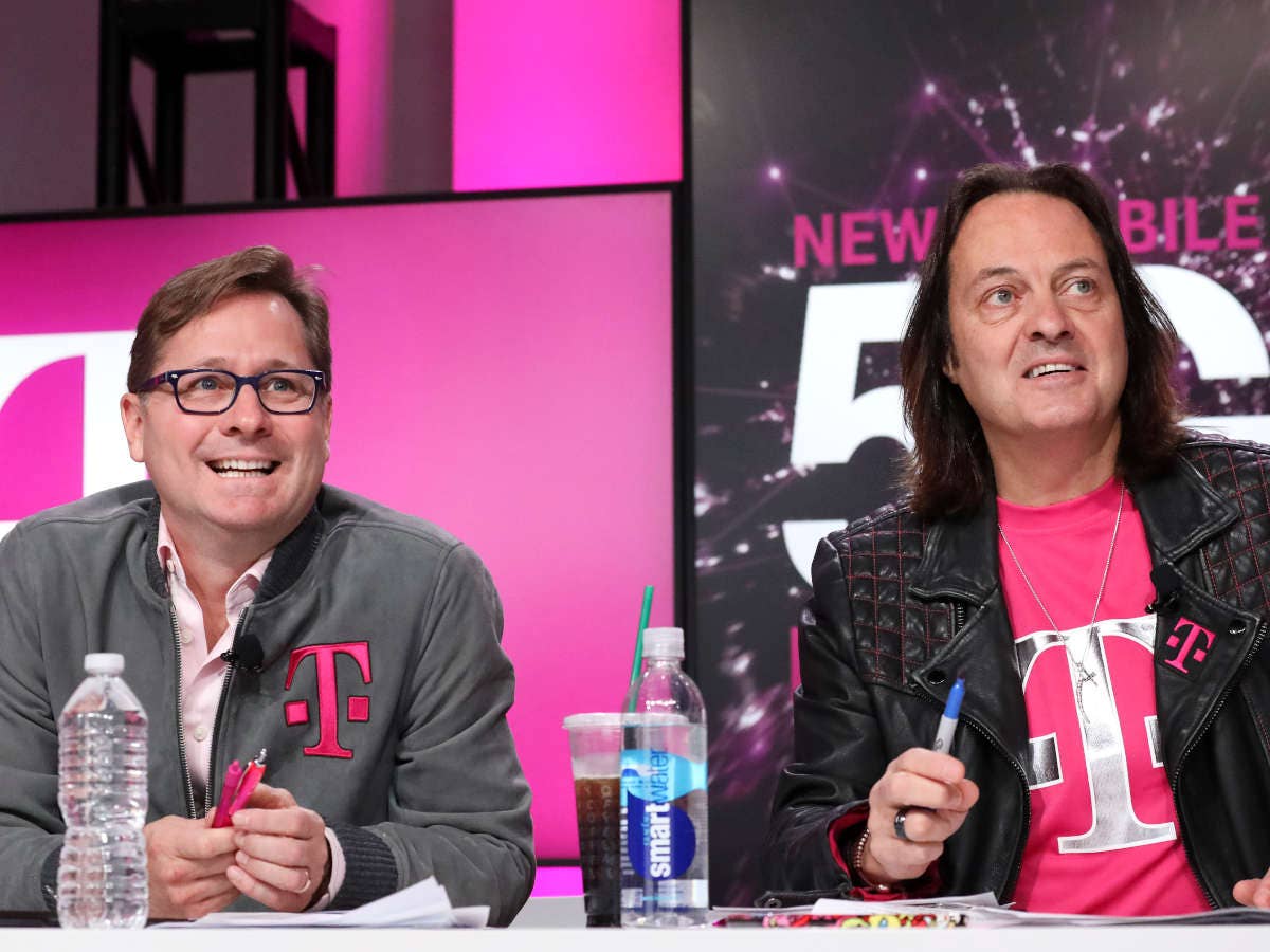 T Mobile US Mike Sievers und John Legere