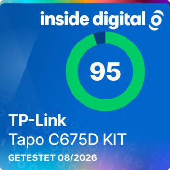 Testsiegel Tapo C675D KIT