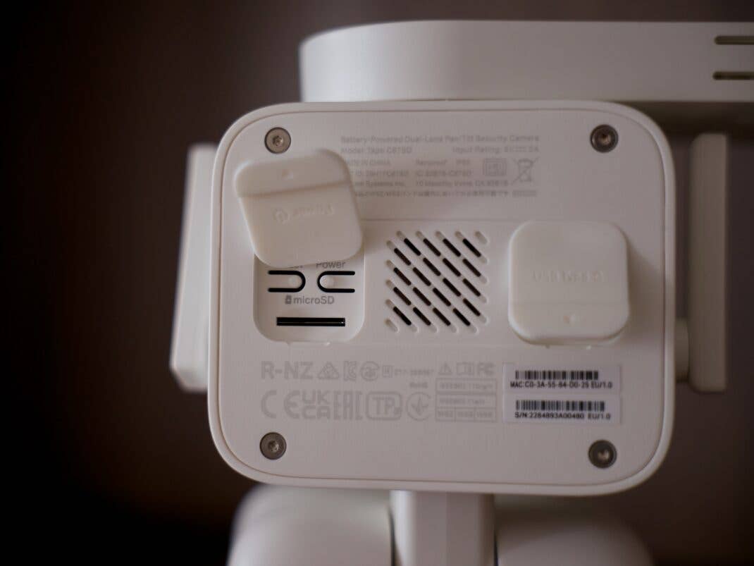 Rückseite der Tapo C675D KIT