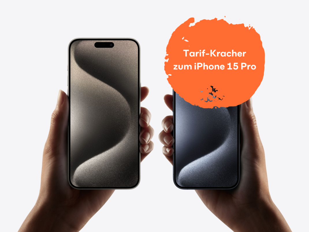 #iPhone 15 Pro: O2 sorgt für Tarif-Kracher zum Apple-Handy