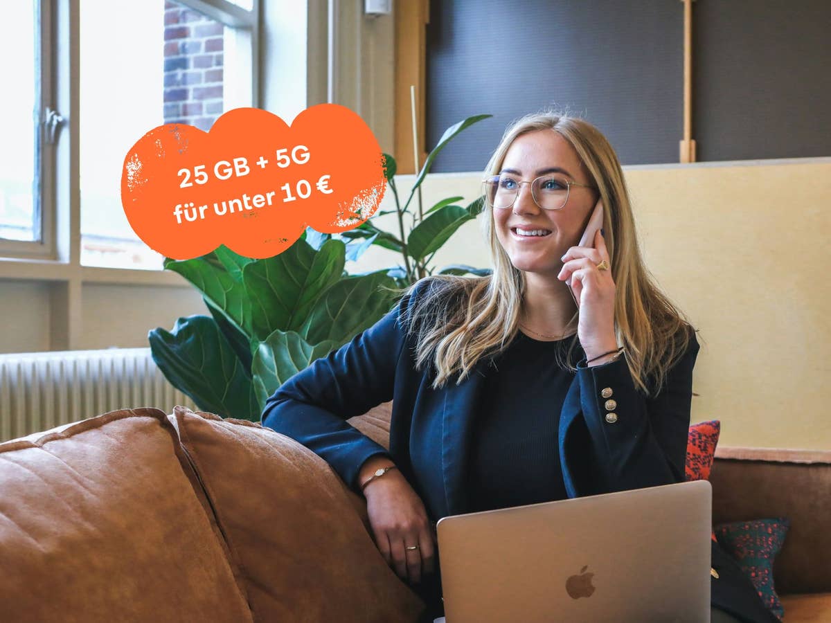 Tarif-Tipp - 25 GB und 5G für unter 10 Euro Tarif-Tipp - 25 GB und 5G für unter 10 Euro
