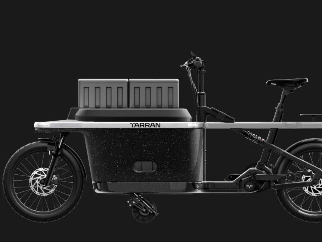 Bis zu 220 Kilogramm können in die Transportbox zugeladen werden.