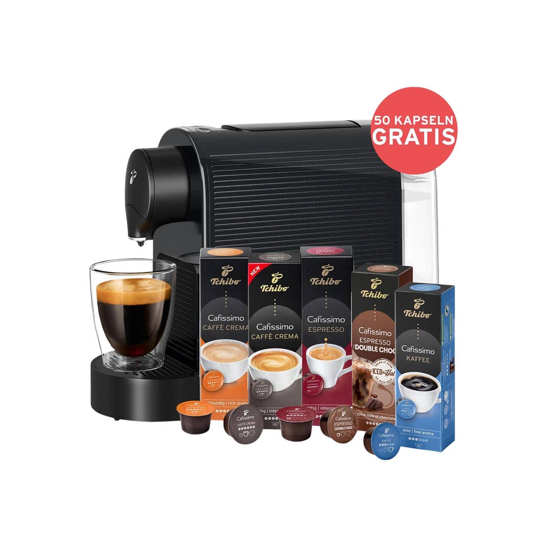Tchibo Cafissimo Pure plus +50 Kapseln