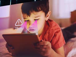 TCL Tablet schützt Kinderaugen