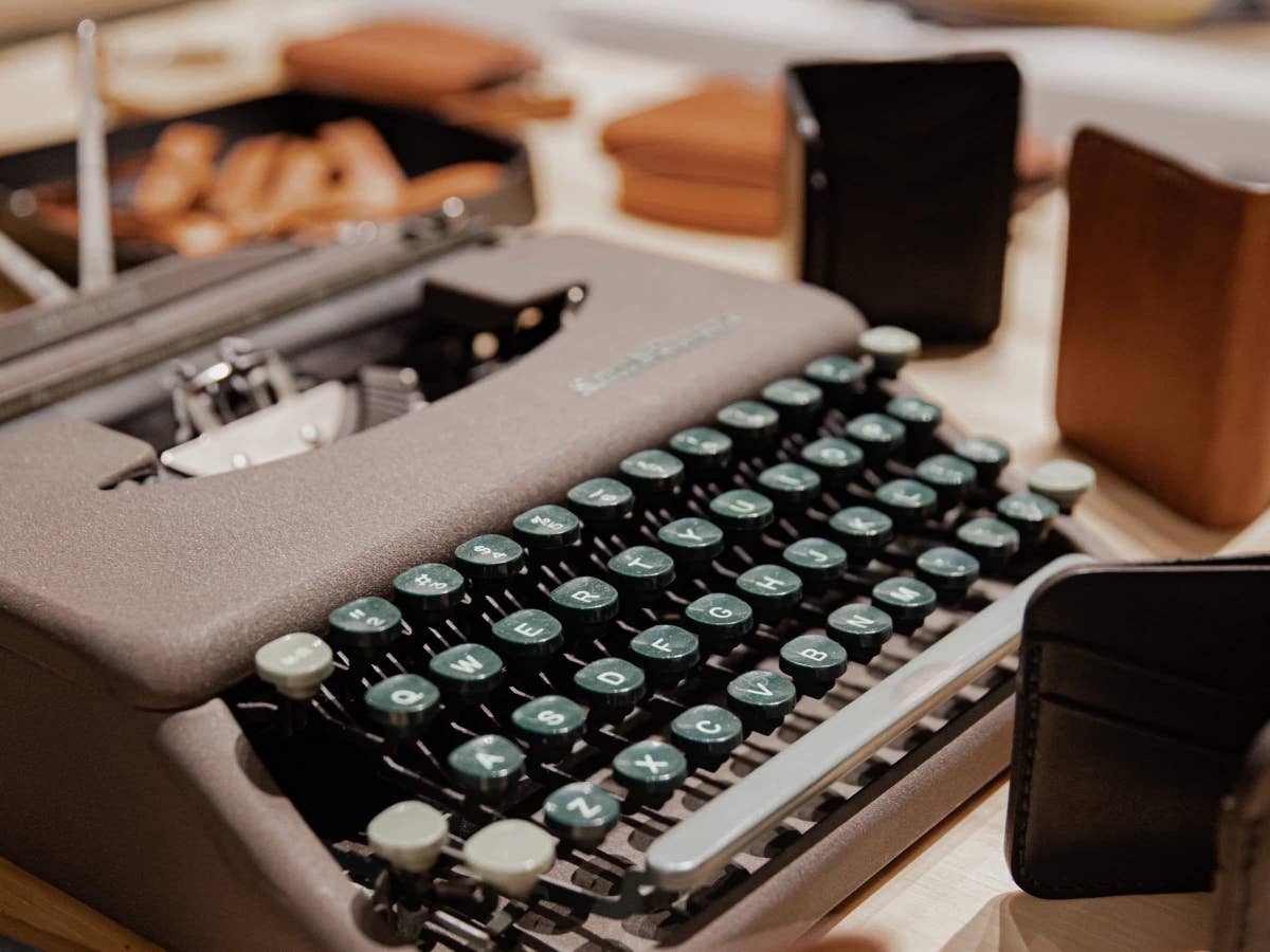 Tech-Gadget Schreibmaschine