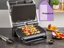 Tefal OptiGrill + mit Grillzange