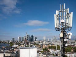 5G-Antenne in Frankfurt am Main.