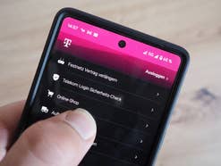 Telekom-App auf einem Smartphone