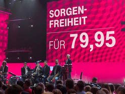 Telekom-Privatkundenchef Michael Hagspihl präentiert das Magenta-Mobil-Update