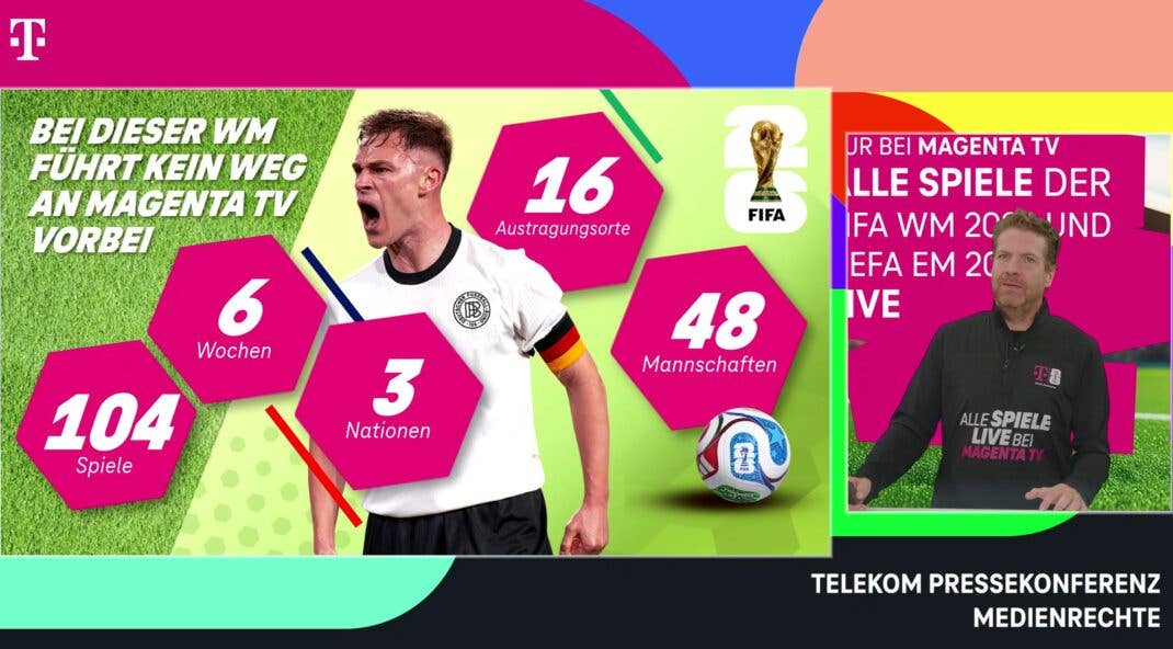 Telekom plant WM 2026