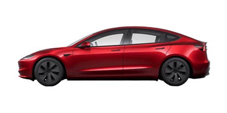 Foto: E-auto Tesla Model 3 (2024) Hinterradantrieb