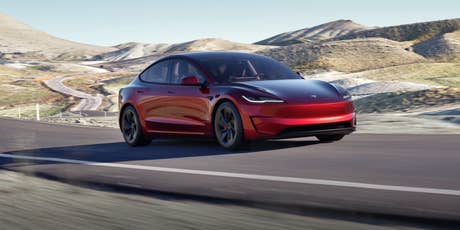 Foto: E-auto Tesla Model 3 (2024) Performance Allradantrieb