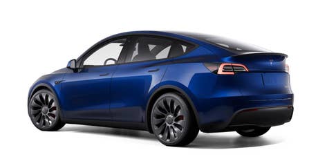 Foto: E-auto Tesla Model Y (2024) Performance Allradantrieb