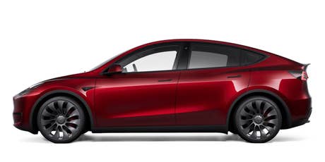 Foto: E-auto Tesla Model Y (2024) Hinterradantrieb