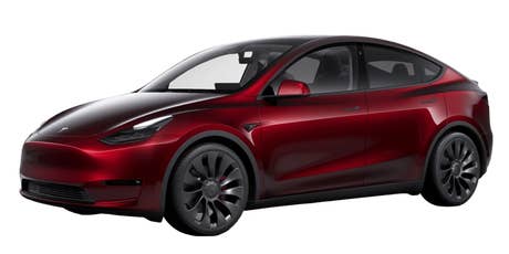 Foto: E-auto Tesla Model Y (2024) Hinterradantrieb