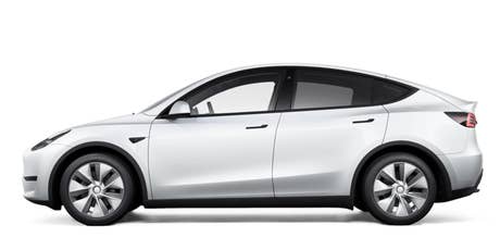 Foto: E-auto Tesla Model Y (2024) Maximale Reichweite Hinterradantrieb