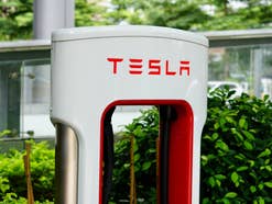 Tesla Supercharger.
