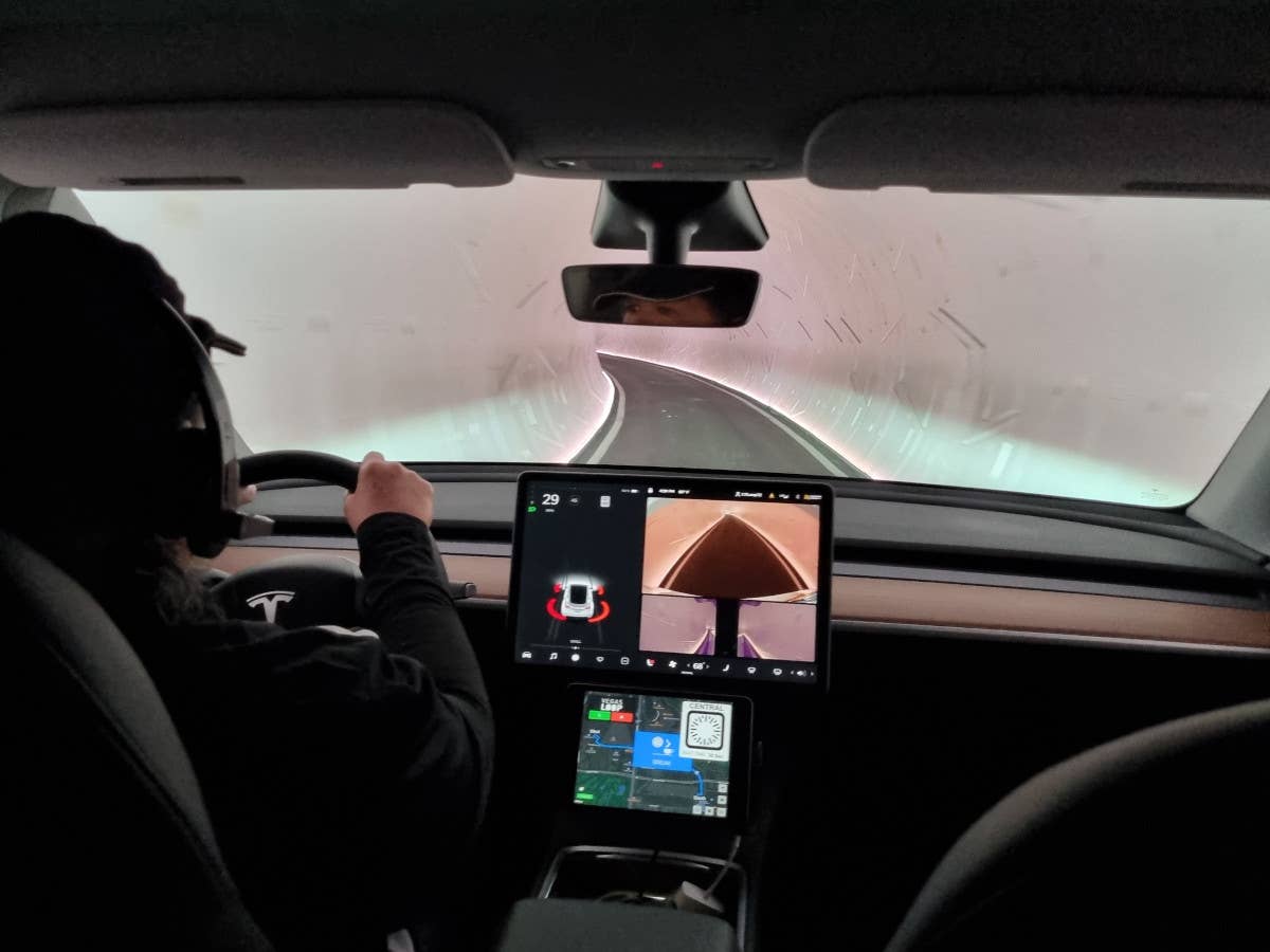 Tesla-Tunnel Loop in Las Vegas