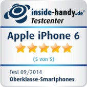 Testsiegel Apple iPhone 6