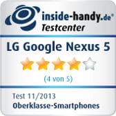 Testsiegel Google Nexus 5