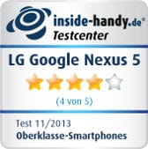 Testsiegel Google Nexus 5 Testsiegel Google Nexus 5