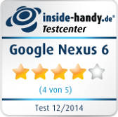 Testsiegel Google Nexus 6 Testsiegel Google Nexus 6