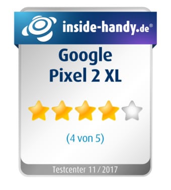 Testsiegel Google Pixel 2 XL