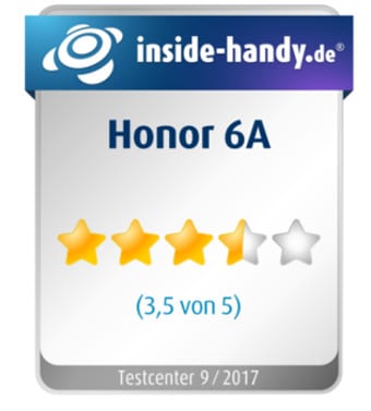 Testsiegel Honor 6A