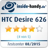 Testsiegel HTC Desire 626