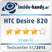 Testsiegel HTC Desire 820 Testsiegel HTC Desire 820