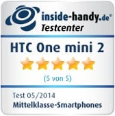 Testsiegel HTC One mini 2