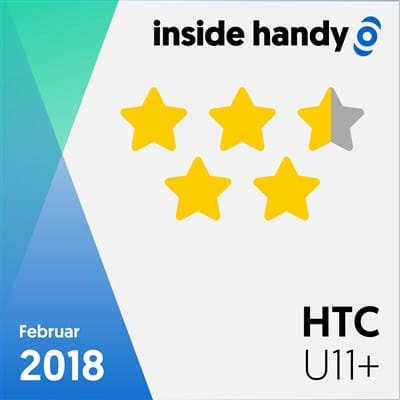 testsiegel HTC U11+ Sterne