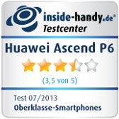 Testsiegel Huawei Ascend P6
