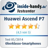 Testsiegel Huawei Ascend P7