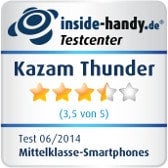 Testsiegel Kazam Thunder