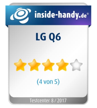 Testsiegel LG Q6