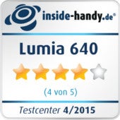 Testsiegel Lumia 640 Dual SIM Testsiegel Lumia 640 Dual SIM