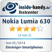 Testsiegel Nokia Lumia 630