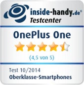 Testsiegel OnePlus One Testsiegel OnePlus One