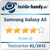 Testsiegel Samsung Galaxy A5