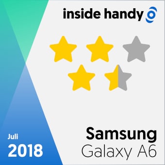 Testsiegel Samsung Galaxy A6