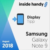 Testsiegel Samsung Galaxy Note 9